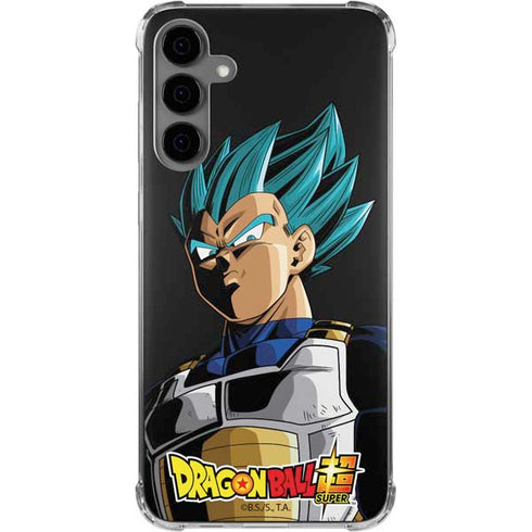 Dragon Ball Super Vegeta Galaxy S24 Plus Clear Case